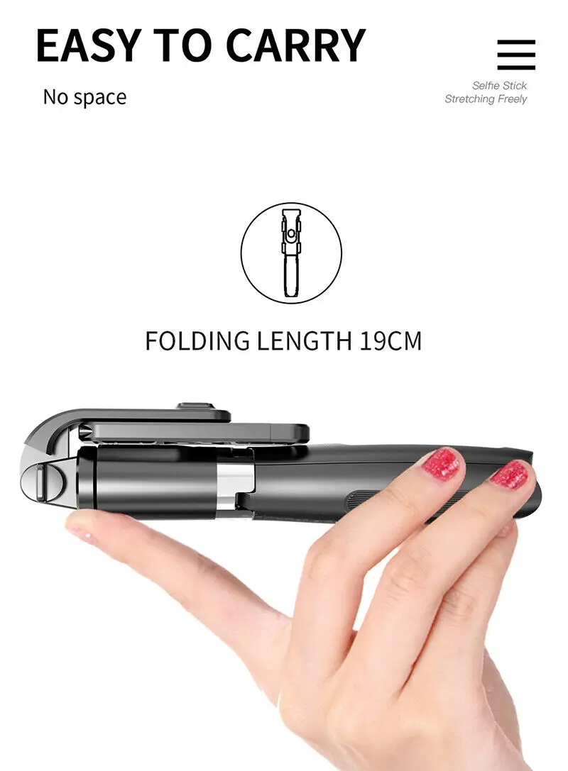 For Smartphones Gopro And Sports Action Cameras Bluetooth Wireless Selfie Stick Tripod Foldable & Monopods Universal | Электроника