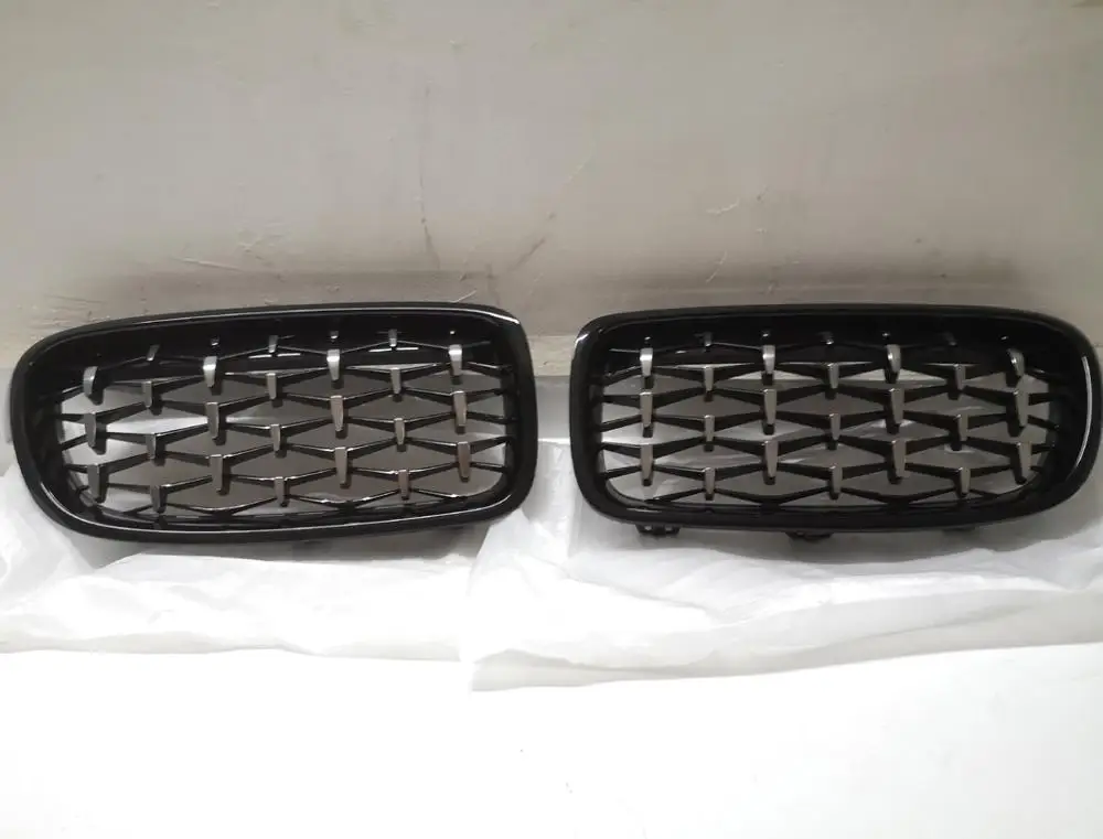 

Car Front Grill Bumper Grille For BMW 3 Series F30 F31 2012-2018 320i 325i 328i 330i 335i Diamond Kidney Racing Grilles