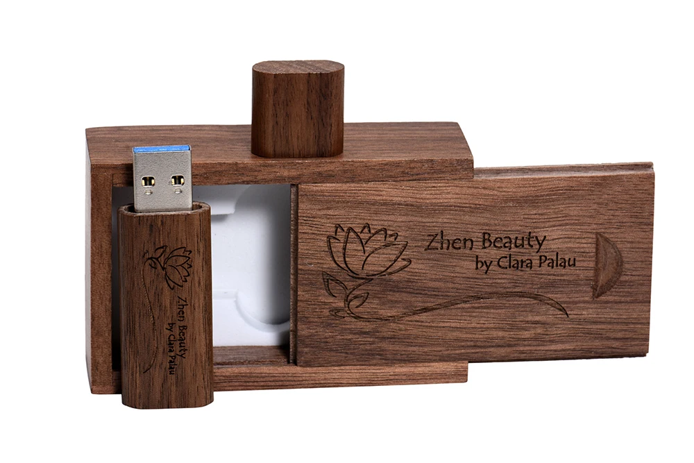 JASTER креативный Деревянный USB 3,0 флэш-накопитель 4 ГБ/8 ГБ/16 ГБ/32 ГБ/64 Гб внешний накопитель 5 шт. Бесплатный лазерные логотип гравировка