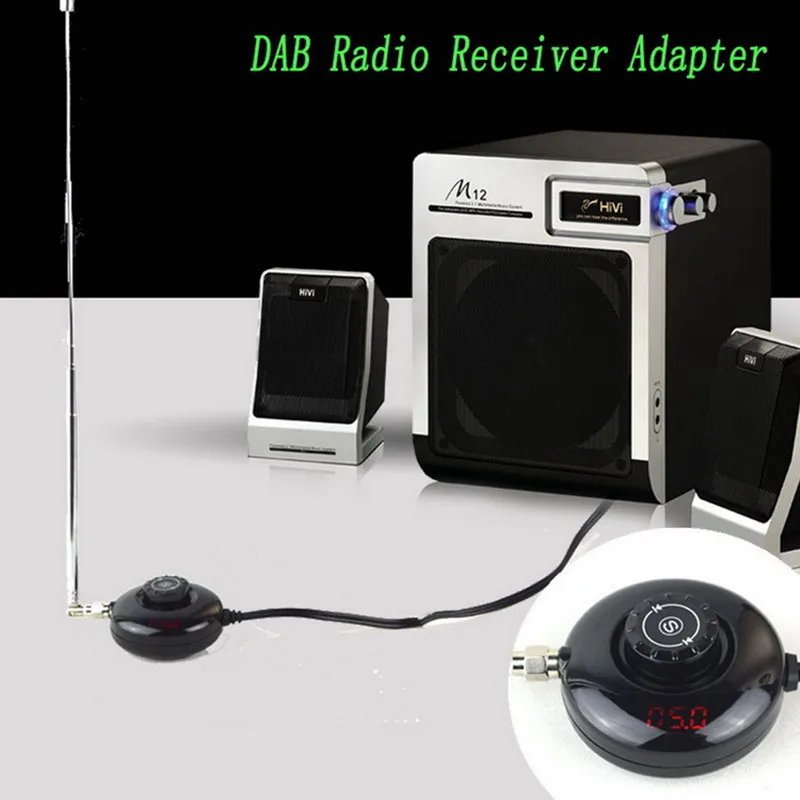 Цифровой радиоприемник Dab модификация автомобиля Домашнее аудио можно