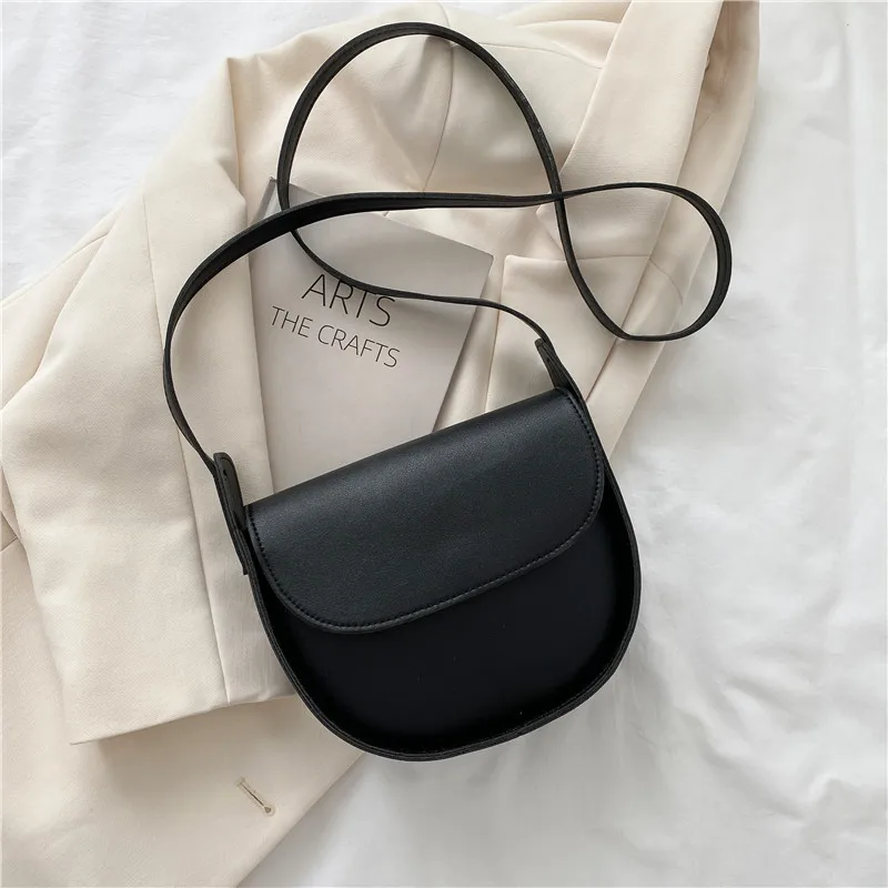 

Korean Style Small Bags for Women Fashion Ladies Handbag Messenger Bag Texture Shoulder Saddle Bag Shoulder Bag