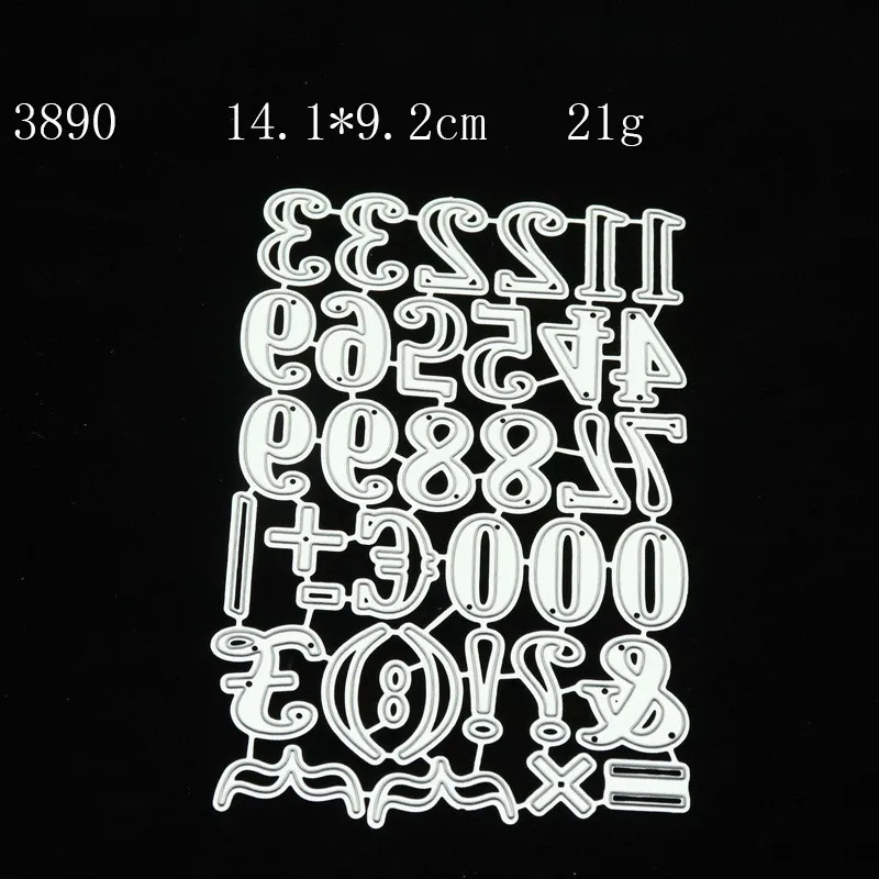 

Metal Die Letters Loose-leaf Digital Numbers Round Lace Arrow Scrapbooking Paper DIY Cards Handcrafts Cut Stencil