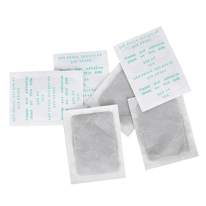 

8pcs/4bags Stress Relief Foot Pad Patch Feet Care Body Massager Bamboo Herbal PlasterBetter Sleep Health Care