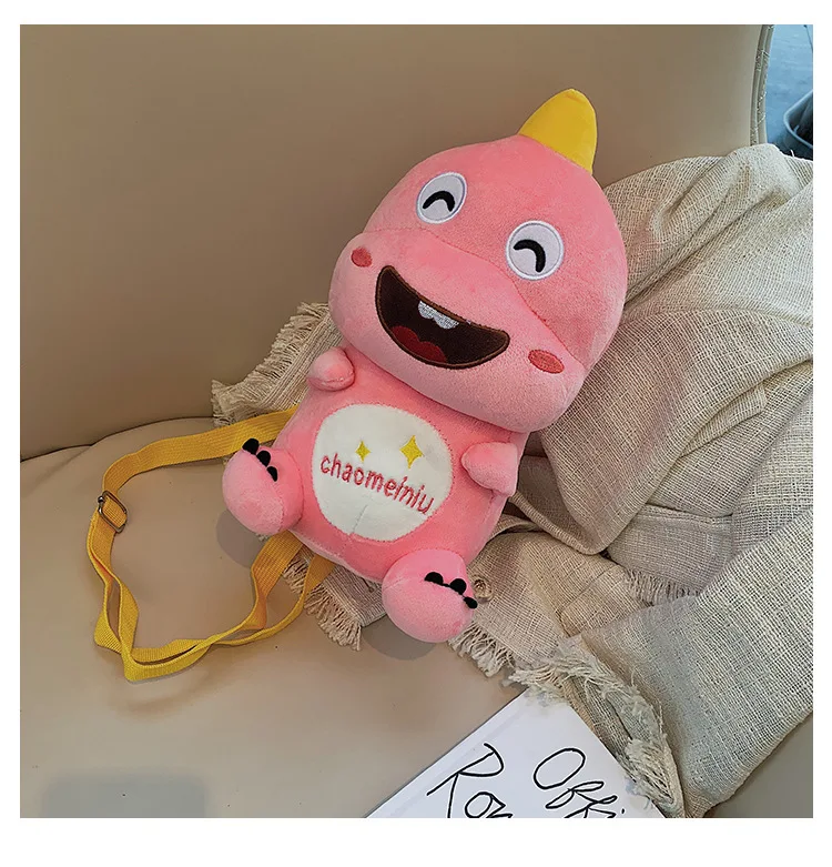 Горячая динозавр Плюшевый Рюкзак Kawaii Динозавр мир плюшевые животные сумка на плечо милые дети портмоне плюшевые игрушки подарок на год