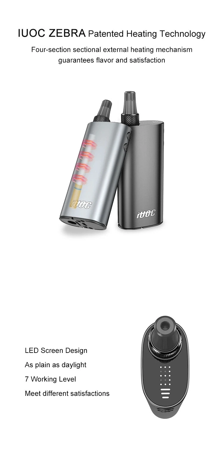 Нагревание не горит Vape устройство IUOC 2,0 использование для обычных сигарет с подогревом табака для нашего здоровья против электронной сигареты