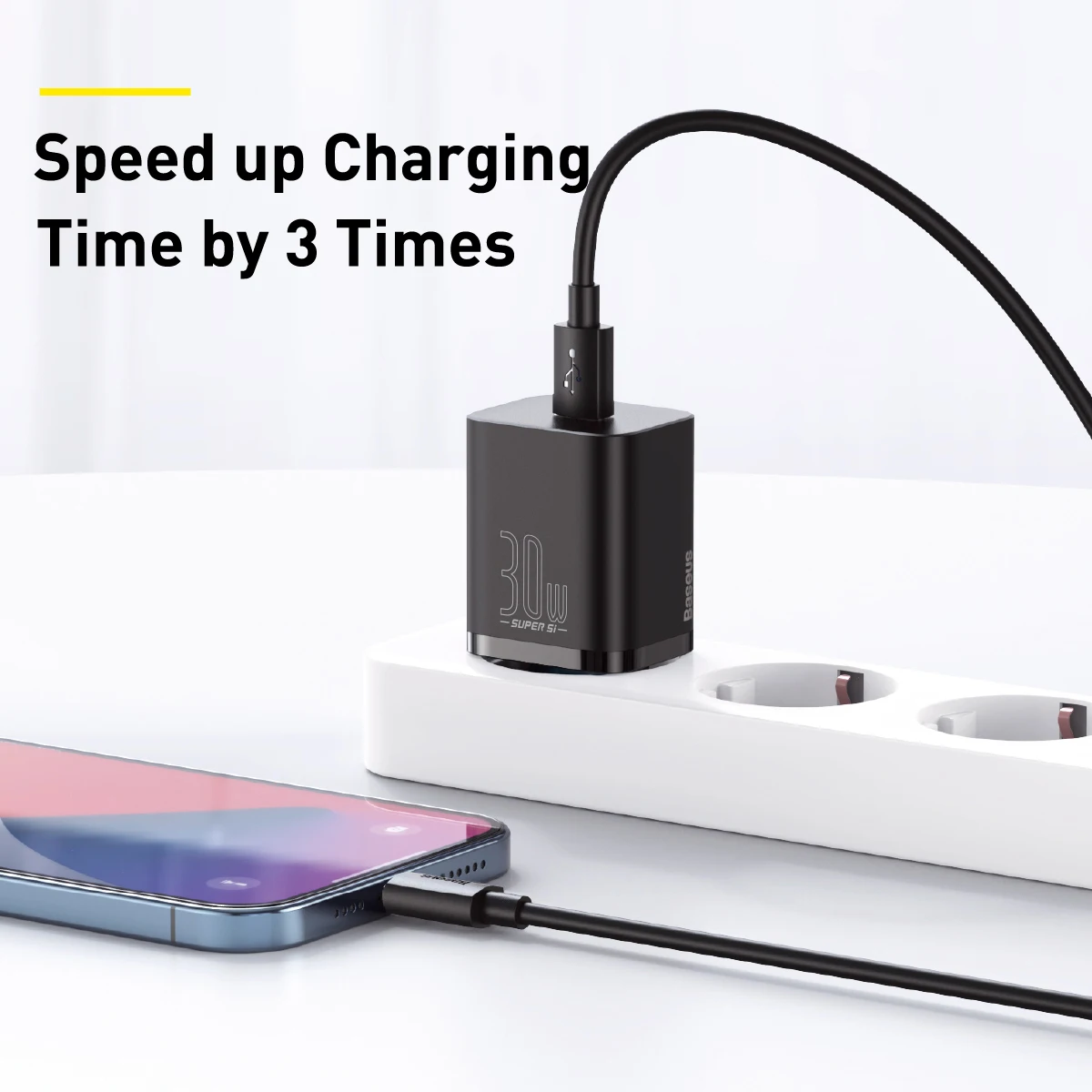 Зарядное устройство Baseus 30 Вт USB C Быстрая зарядка 3 0 Type PD для iPhone 12 Pro 11 XS X 8 Xiaomi iPad