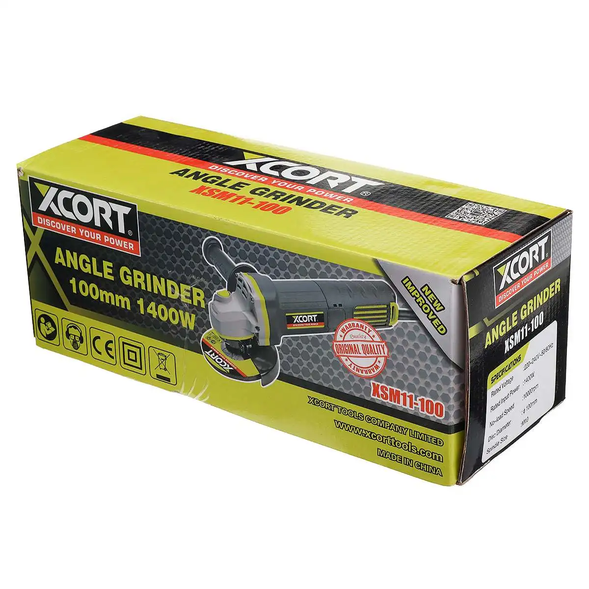 

Brushless Impact Angle Grinder Variable Speed Battery DIY Power Tool Cutting Machine Polisher 1400W 10000RPM