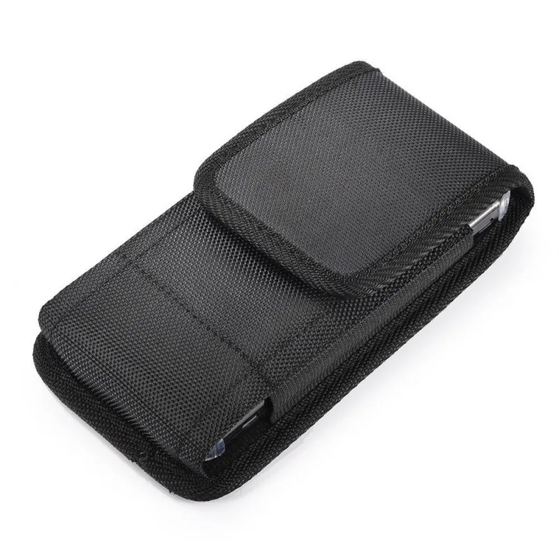 

High Quality Nylon Vertical Horizontal Style Mobile Phone Pouch Practical Outdoor Hiking Running Waist Bag For 5.7-6.3'' Phone
