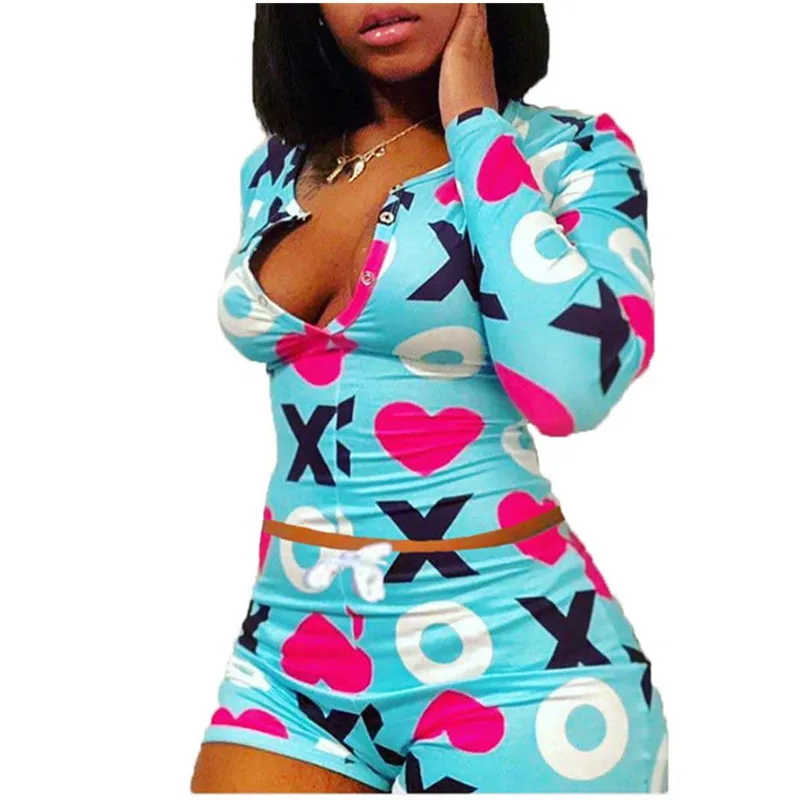 

Women's Suit 2pcs Club Suit Sexy Fitted Jumpsuit Workout Tights Adult Cartoon Pajamas