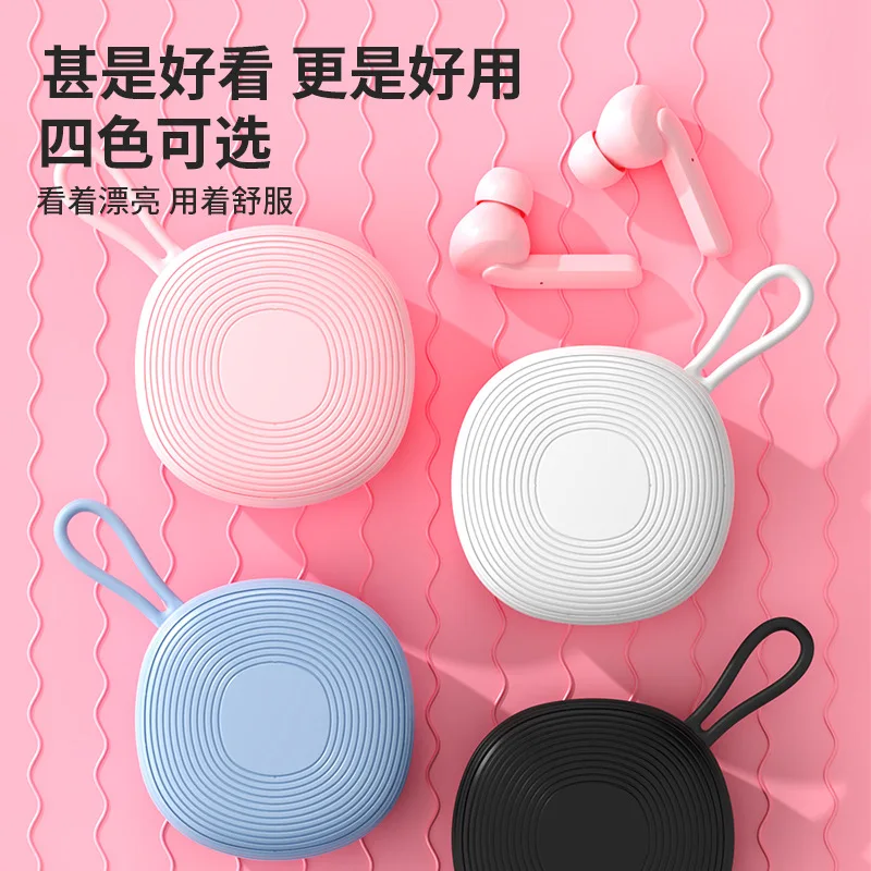 

Water Proof Magnetic Wireless Bluetooth Rotating charging bin TWS headset 5.0