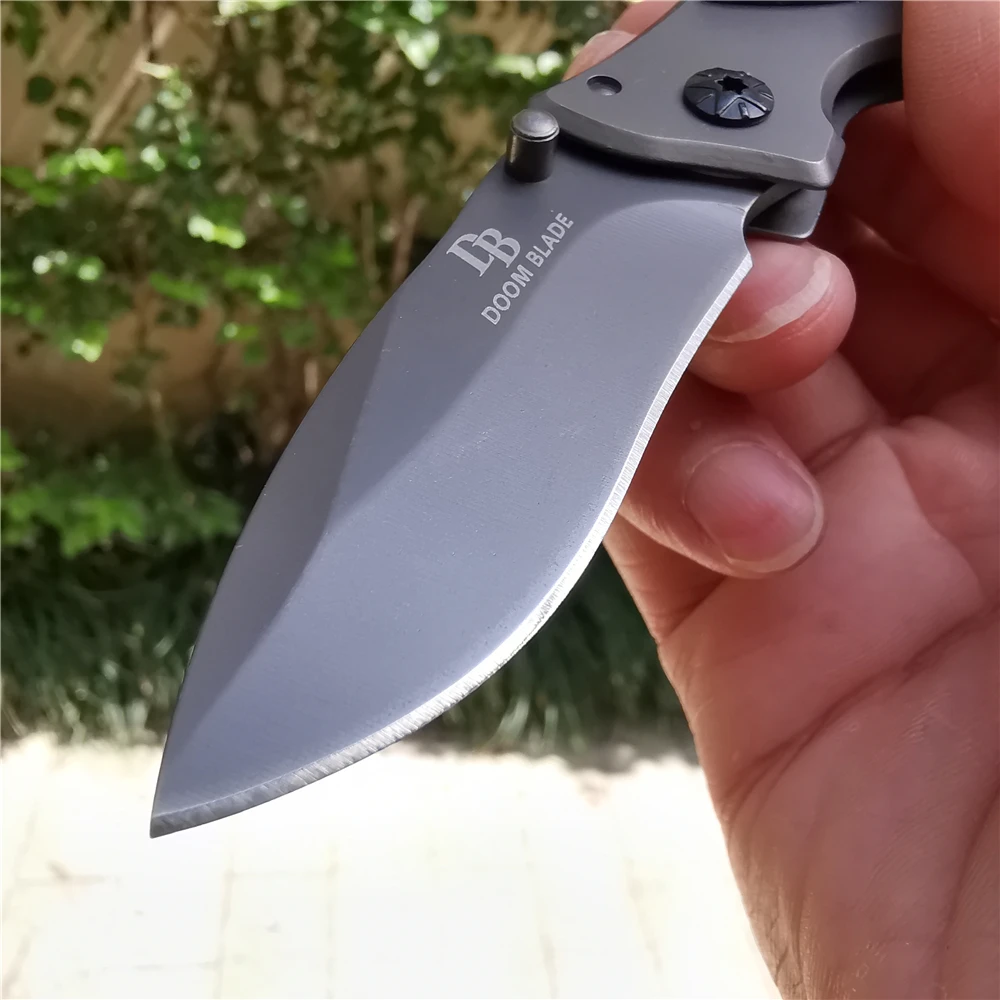 Складной нож 58HRC тактическое лезвие мульти твердость военные ножи для кемпинга