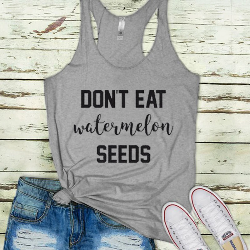 

ladies tanks sexy gothic workout tops funny vacation girls living on island time summer plus size fashion white