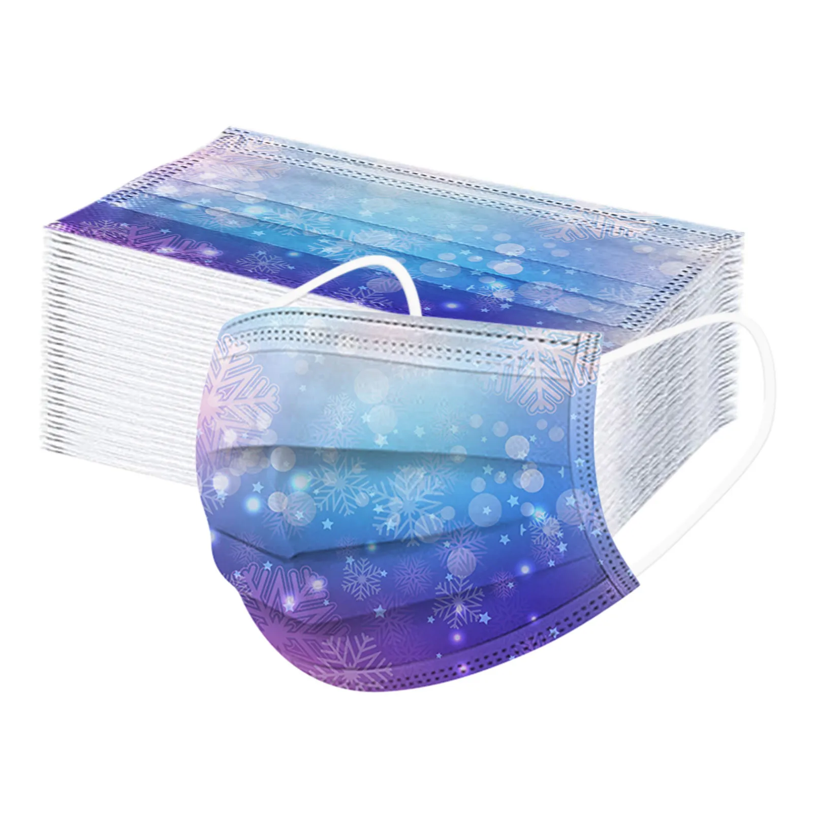 Маска одноразовая хлопковая для взрослых и женщин 3 слоя|Женские маски| |