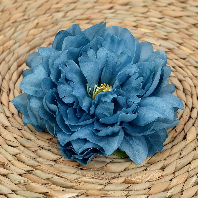 

Romantic Peony Flower Heads Silk Flowers Wedding Flower Wall Arrangement Background Floral Art Farmhouse Home Decor Fake Peonies