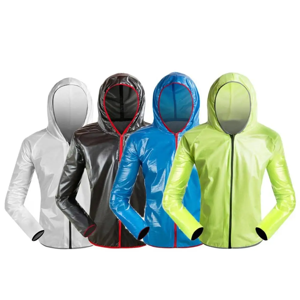 

Outdoor Cycling Raincoat Bike Jacket Pants Reflective Strip Rainproof Suits