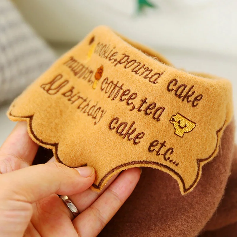 

Pet Dog Cat Clothes Winter Warm Coat For Small Dog Coffee Color Letter Embroidery Woolen Jacket For Dogs Puppy