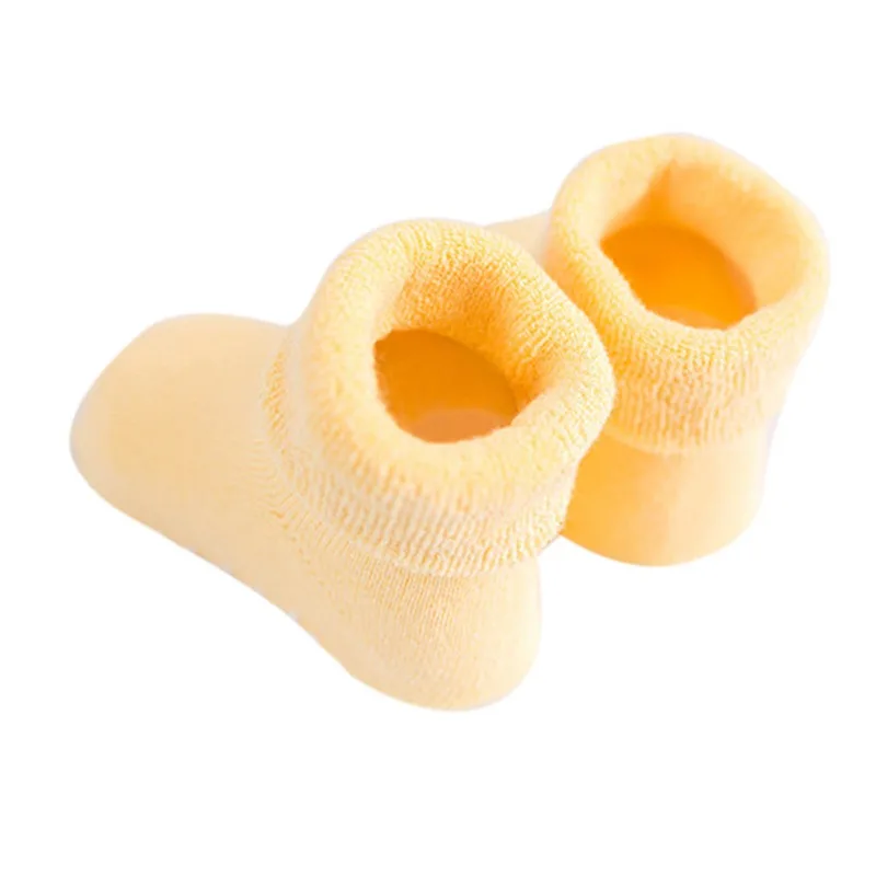 

6 парт/Лот зимние толстые хлопковые детские носки для новорожденных нескользящие носки для пола Новое поступление носки в помещении