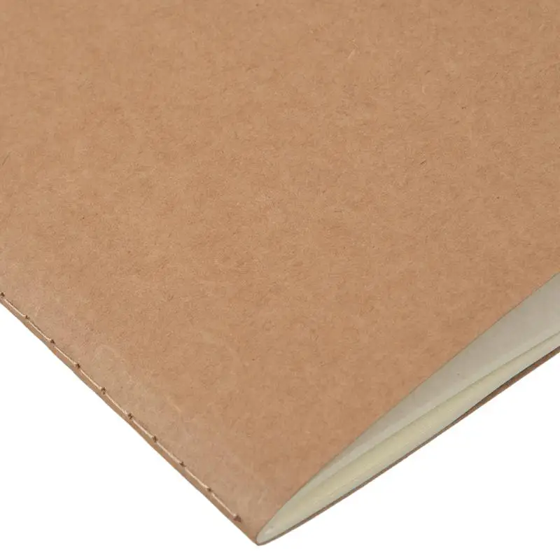1PCS notebook horizontal line inside page memo book retro daily kraft paper cover 260 * 186mm | Канцтовары для офиса и дома