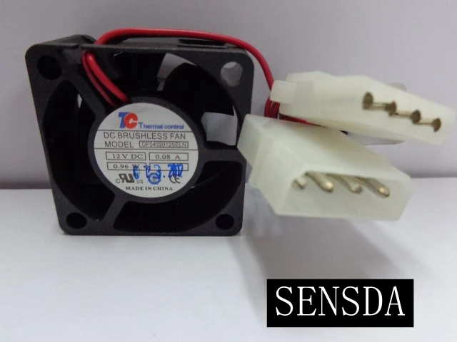 Новый 40 мм вентилятор для DF0402012SELN 4 см 4020 molex 4D 5 лопасти кулер безщеточный мини