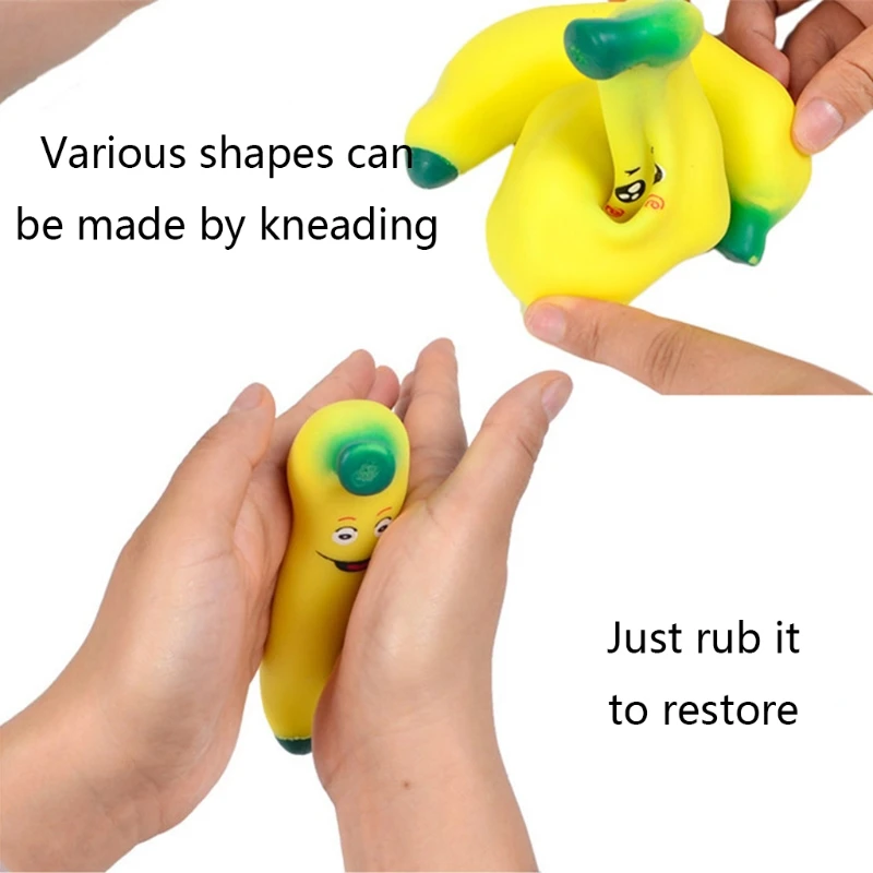 

1PC Anti-Stress Gadget Fidget Toy Pressure Release Toy Tropical Fruit Toy L9CD