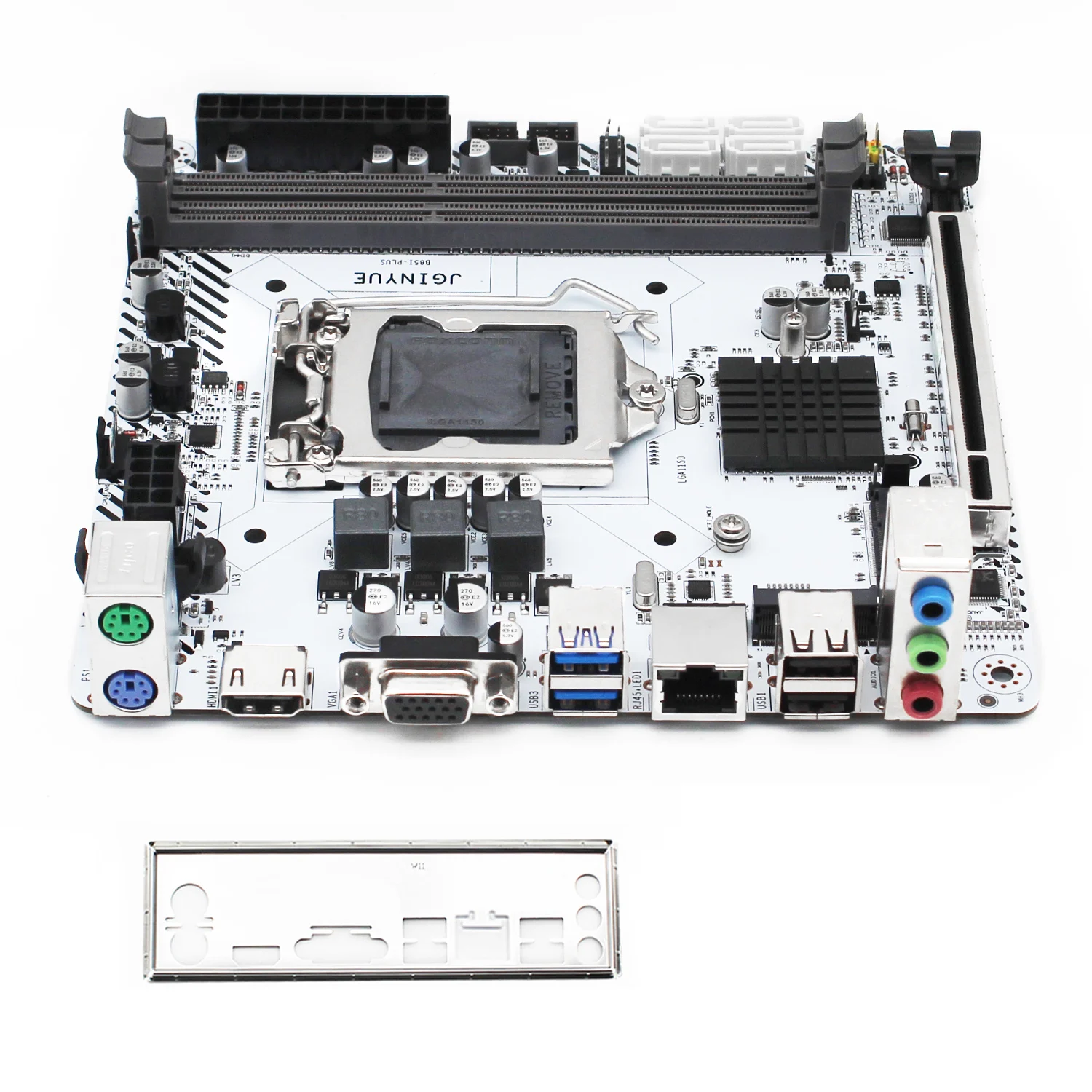 Комплект материнской платы JINGYUE B85 с процессором Xeon E3 1220 V3 LGA 1150 16 Гб (2*8 ГБ) DDR3 ОЗУ