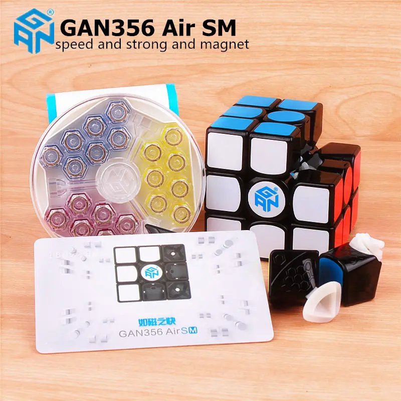 Gan 356 Air SM v2 Master puzzle magn&eacute;tico magic speed gan cube 3x3x3 profesional gans cube gan356 imanes juguetes GAN 356 RS-5