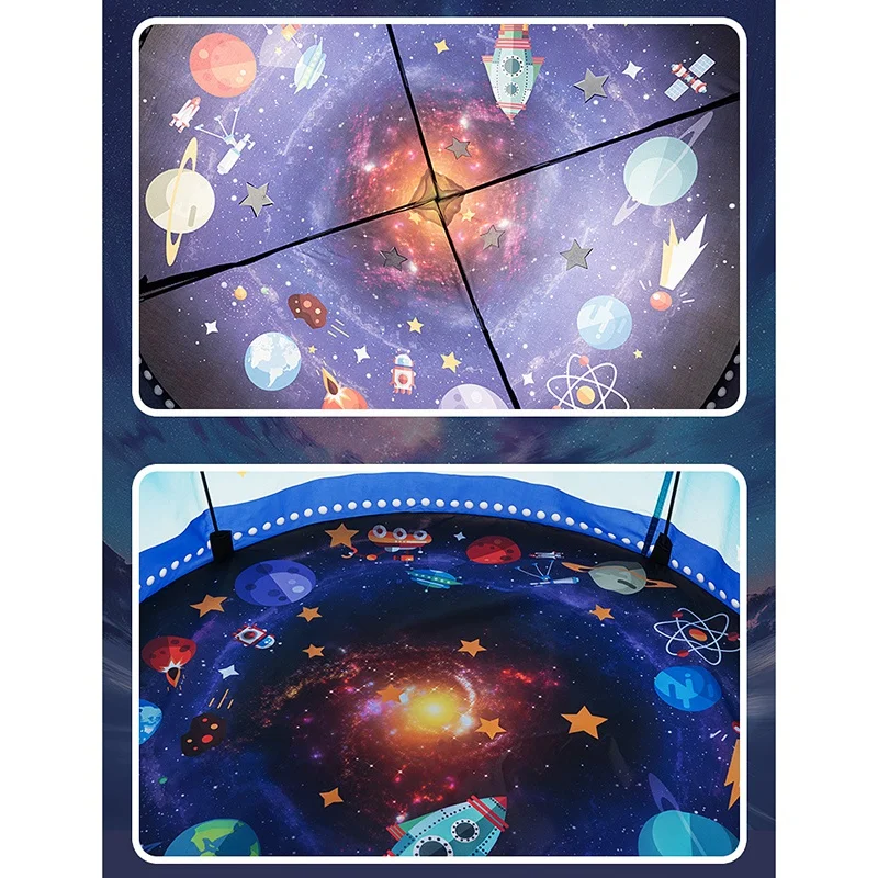 

Kids Play Tent Indoor and Outdoor Children's Tent Princess Portable Yurt Baby Toy House Fence Ball Pool Tent for Kids