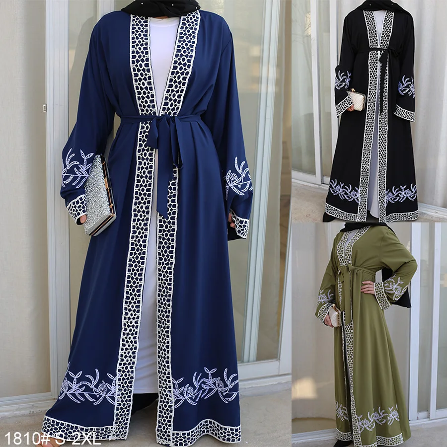

Мусульманское женское платье Eid al-adha Подарочный костюм с индейкой abayas