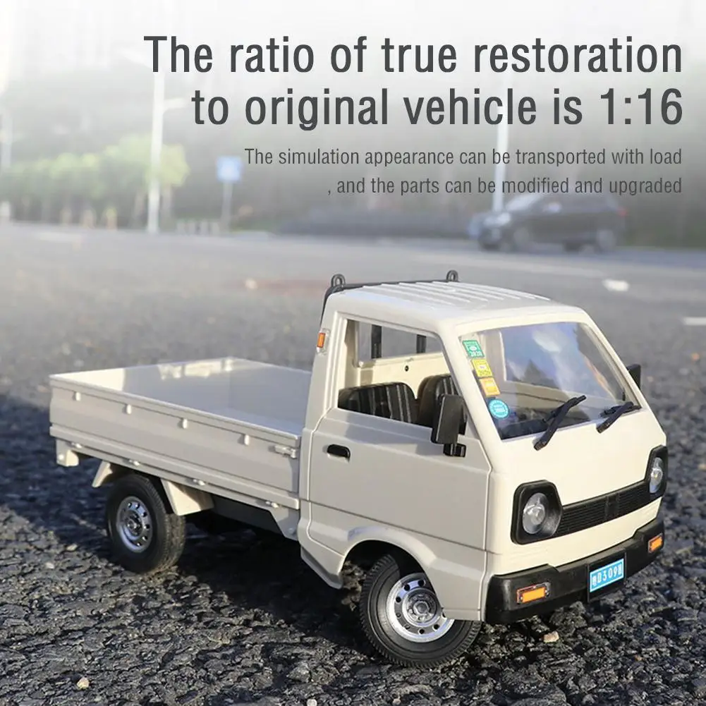 

Модель автомобиля WPL D12 1:16 2WD, модель дрифтового грузовика, восходящая машина со светодиодный светильник кой, игрушки для мальчиков, подарки ...