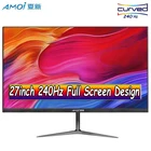Монитор Amoi, 27 дюймов, ПК, IPS, 240 Гц, ЖК-дисплей, HD, экран для настольного игрового компьютера, плоская панель, HDMIDPUSB