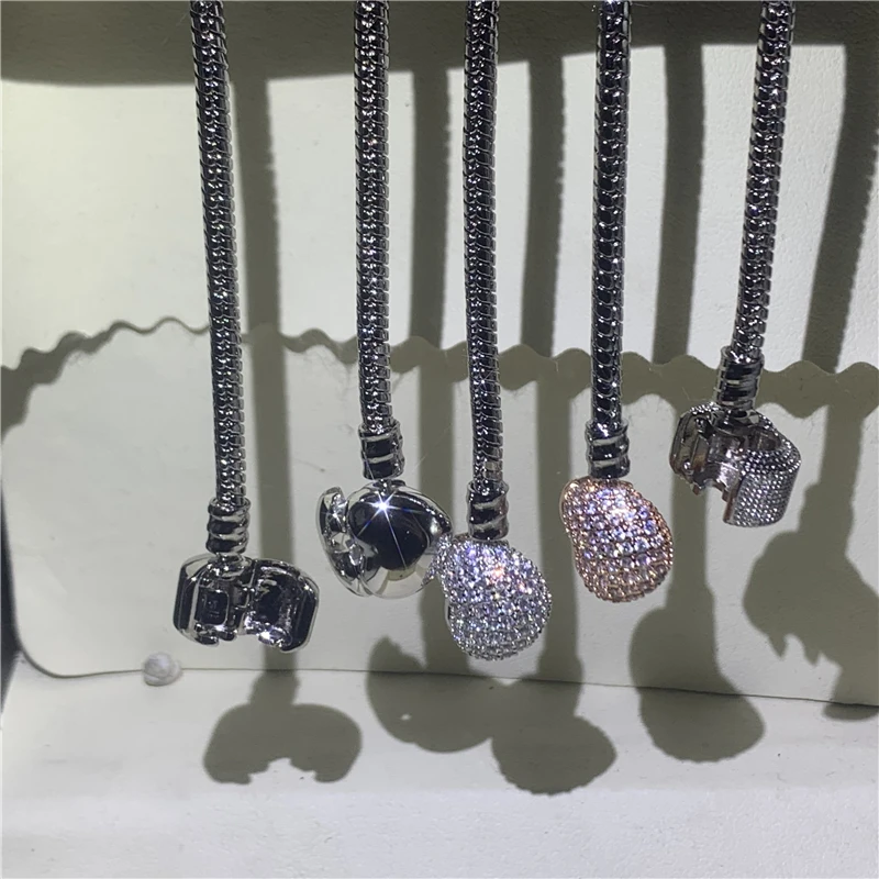 Женский браслет ручной работы из серебра 925 пробы длинный Браслет 16-23 см |