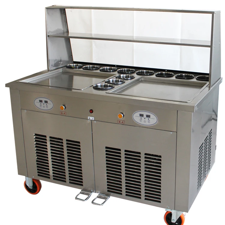 2020 Chengling последняя машина для приготовления жареного мороженого|Кухонные