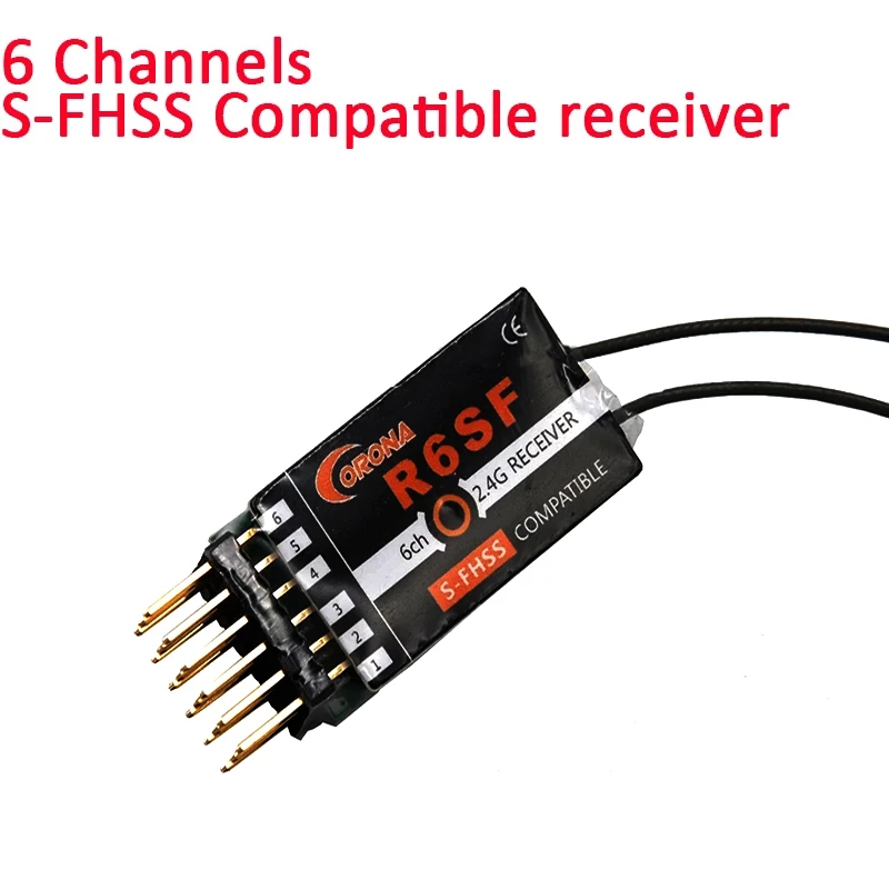 Corona 2 4G R4SF R6SF R8SF S-FHSS/приемник FHSS совместимая FUTABA S-FHSS T6 14SG | Игрушки и хобби