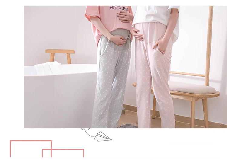 Mutterschaft Warme шланг feur Schwangere Frauen Schwangere Hosen Schwangerschaft Kleidung fruhling Sommer Mutterschaft Hohe T