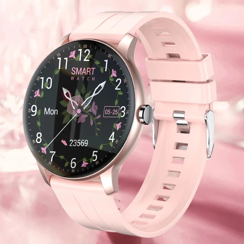 

Новинка 2021, умные часы с Bluetooth для вызовов, женские спортивные умные часы с пульсометром и тонометром, фитнес-трекером и сенсорным экраном