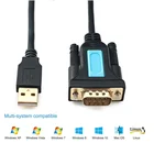 Usb Rs232 USB кабель для передачи данных для DB9 загрузок Переходник USB Порты и разъёмы отверстия 9 отверстий кабель USB-COM