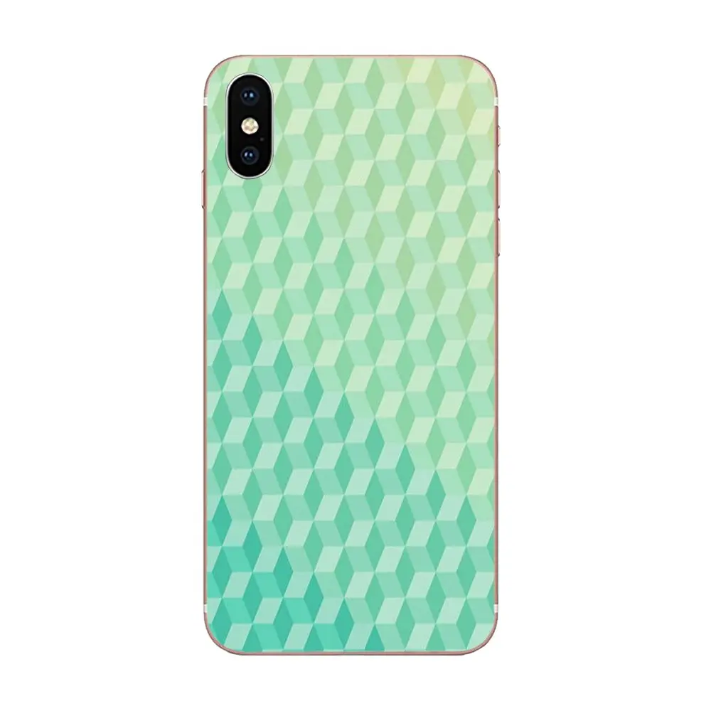 Мягкий телефон для Samsung Galaxy A10 A20 A20E A3 A40 A5 A50 A7 J1 J3 J4 J5 J6 J7 2016 2017 2018 силикон мятный и