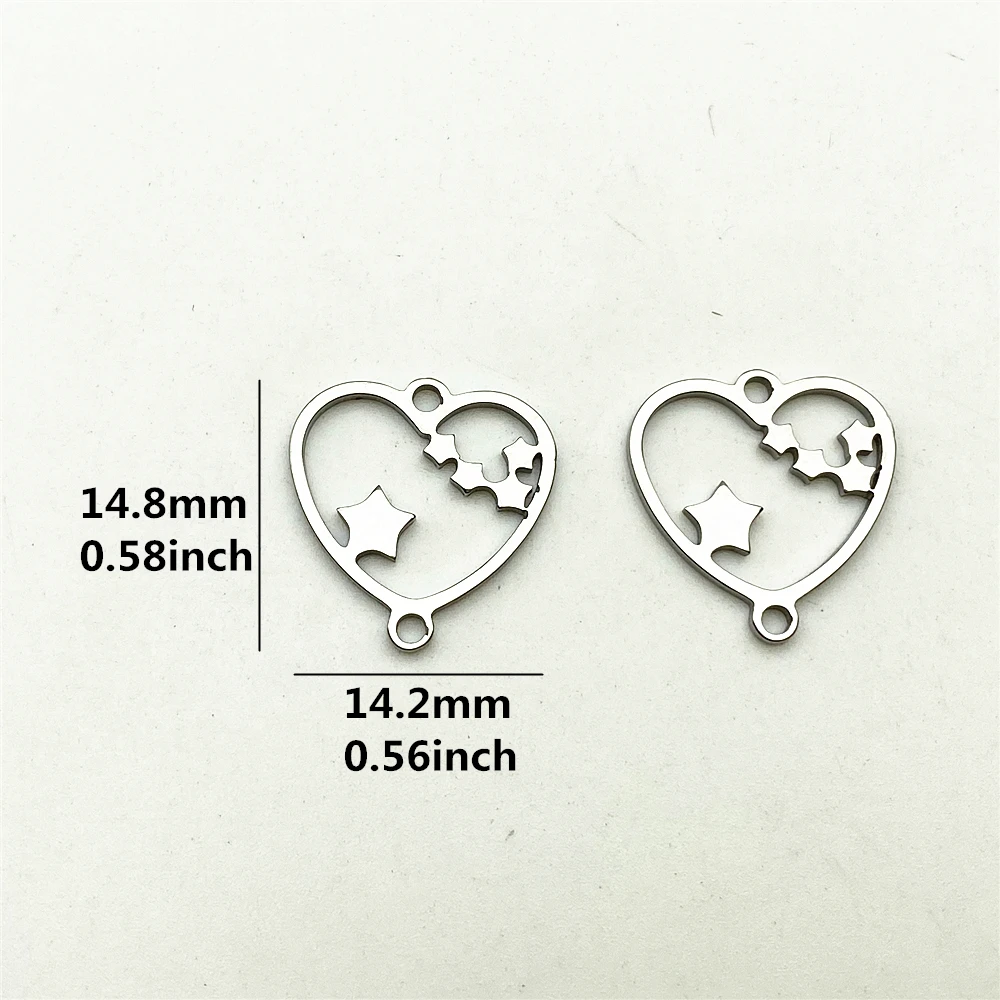 Подвески из нержавеющей стали в виде лап животного для браслета 10 шт. сделай сам