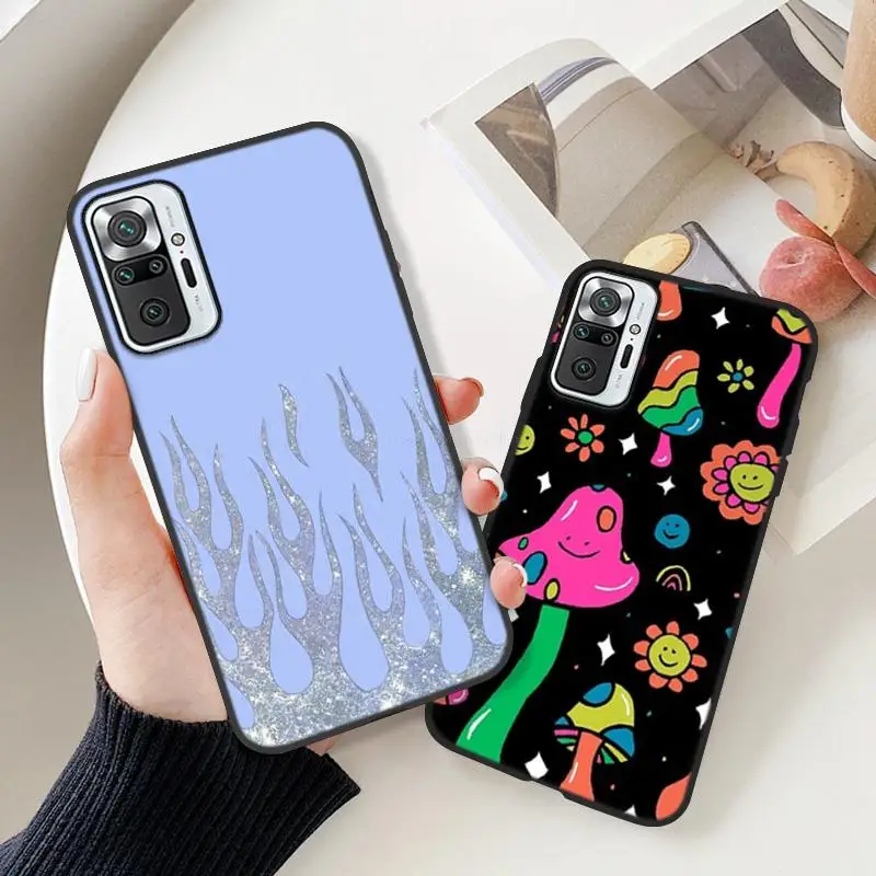 Case For Xiaomi Redmi Note 10 Pro Case Redmi Note 8 11 Pro 11S 9S 10S Soft Funda Redmi 10 9 9A 9C Poco X3 Pro GT M4 Back Cover