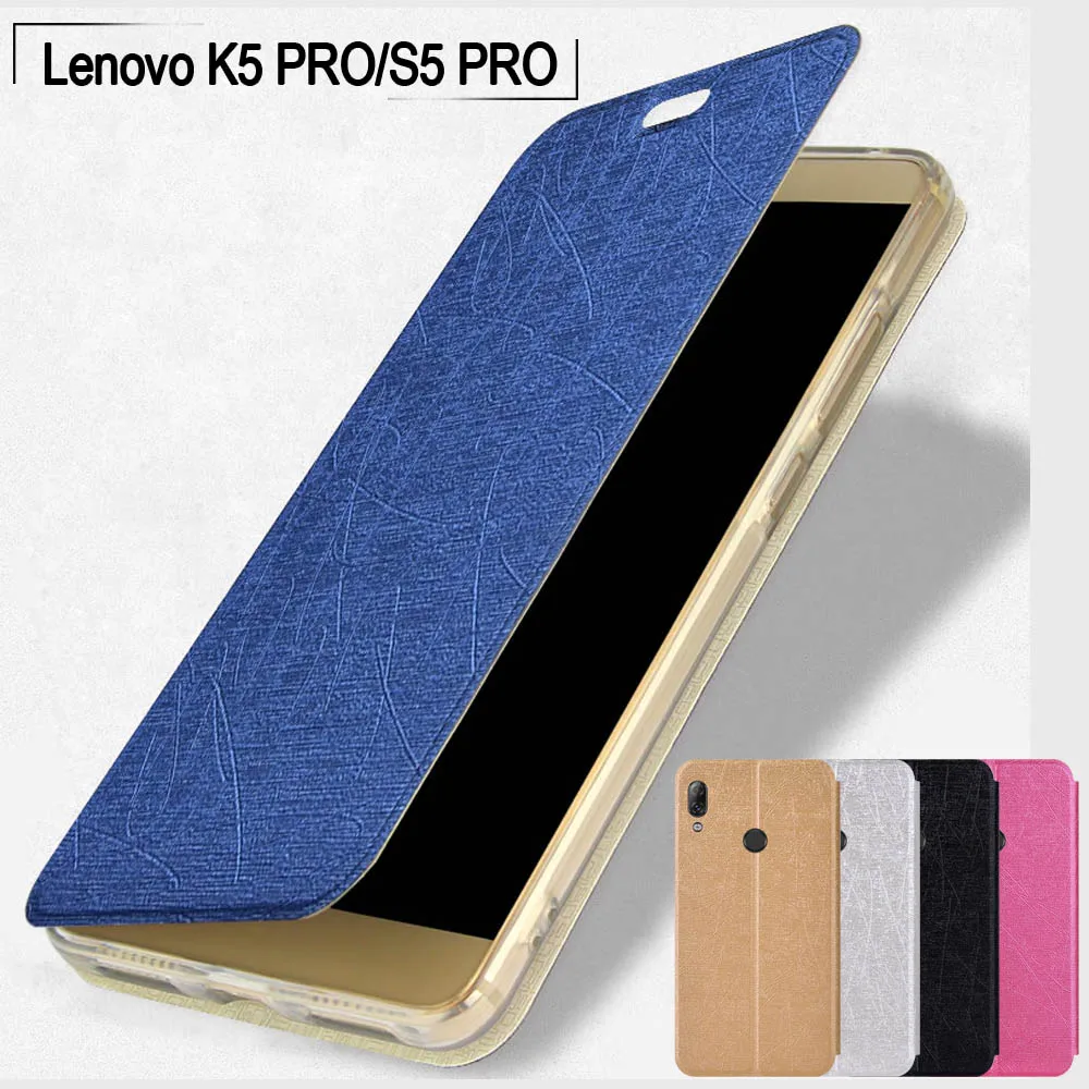 Чехол для Lenovo K5 pro L38041 тонкий чехол телефона из искусственной кожи мягкий