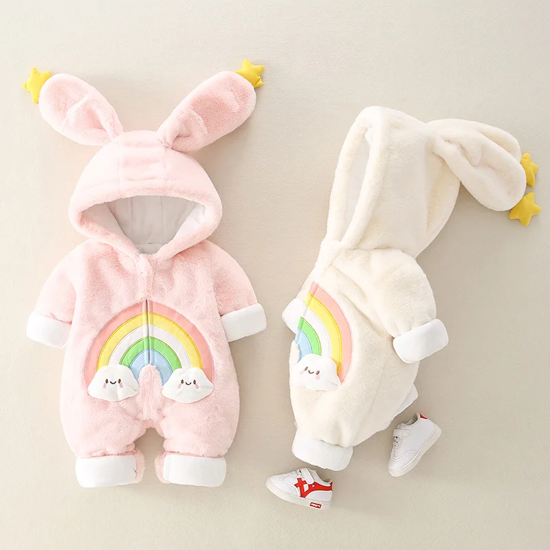 

Winter Baby Clothes Baby Girls Overall Autumn Long Sleeve Newborn Costume Baby Romper For Baby Boys Jumpsuit Infant Clothes