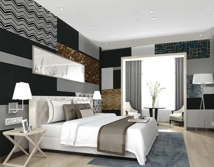 Скандинавский современный минималистичный абстрактный геометрический квадрат