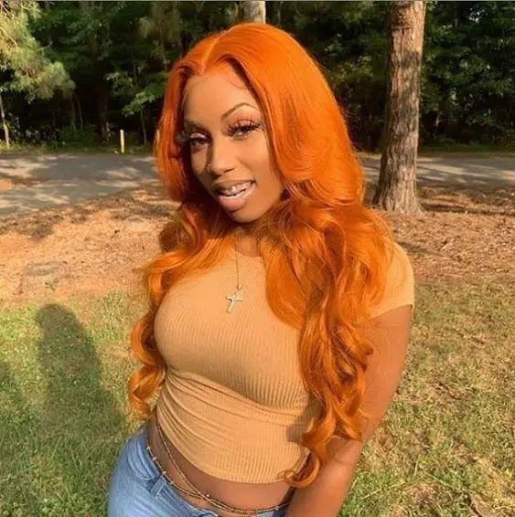 orange wigs