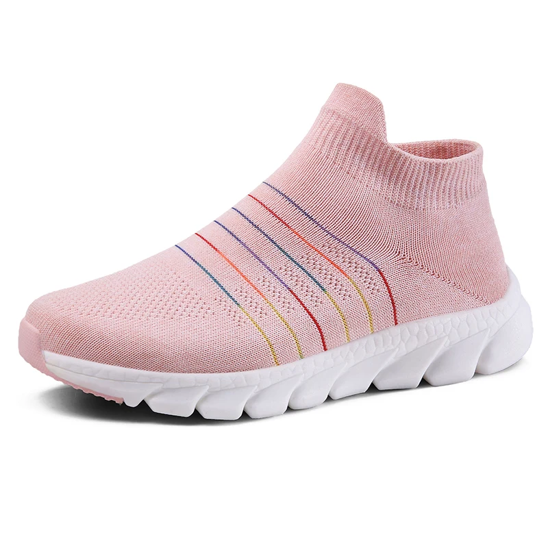 

Women Flat Slip on Shoes Woman Lightweight White Sneakers Summer Autumn Casual Chaussures Femme Basket Flats Shoes 35-40