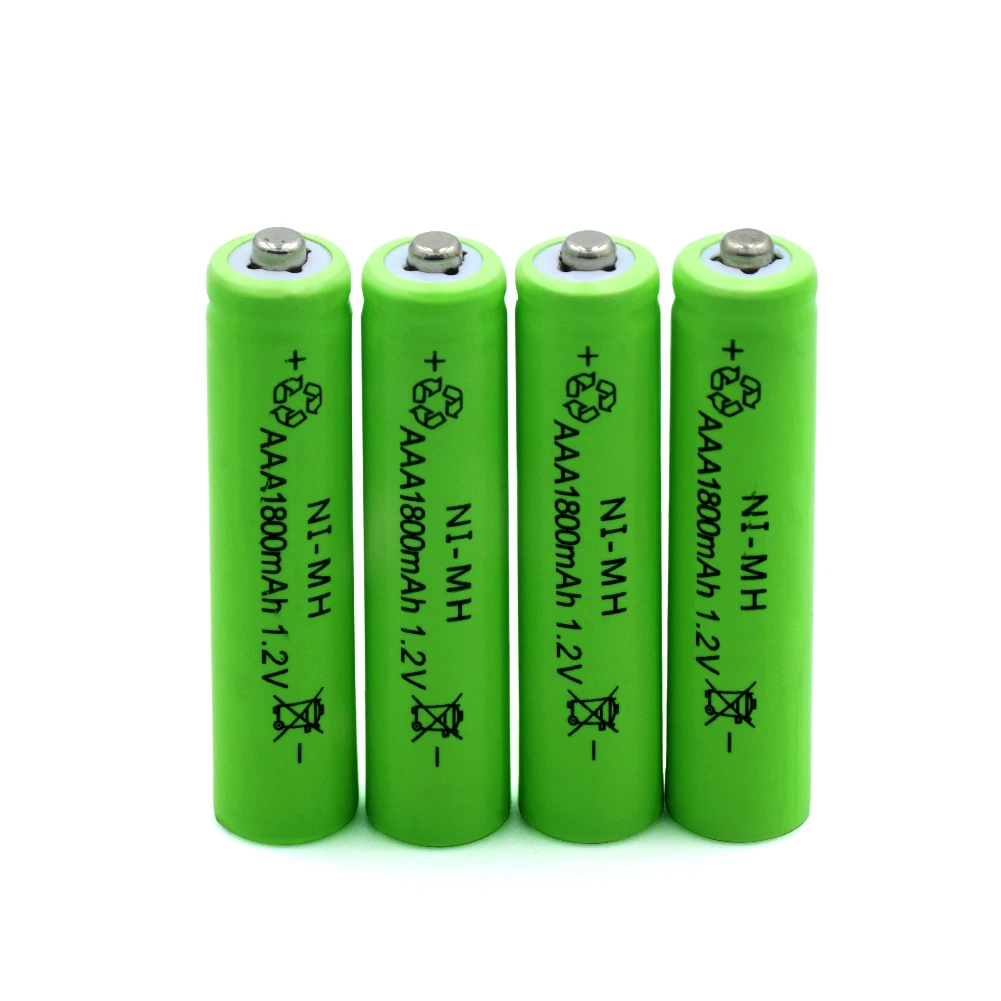 8 or 12pcs/Lot High Energy 1.2V 1800mAh NiMh AAA Rechargeable Battery Ni mh 3A Batteries Battria FREE shipping|nimh aaa|rechargeable batteryaaa