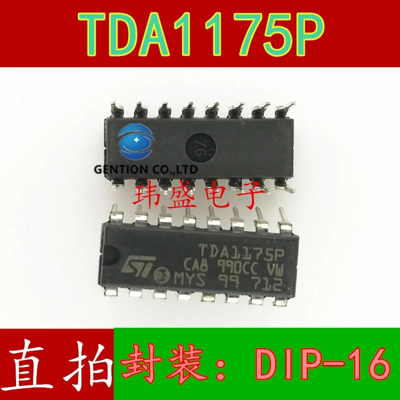 

10 шт., чип TDA1175P DIP16 IC может воспроизводить в наличии 100%, новый и оригинальный