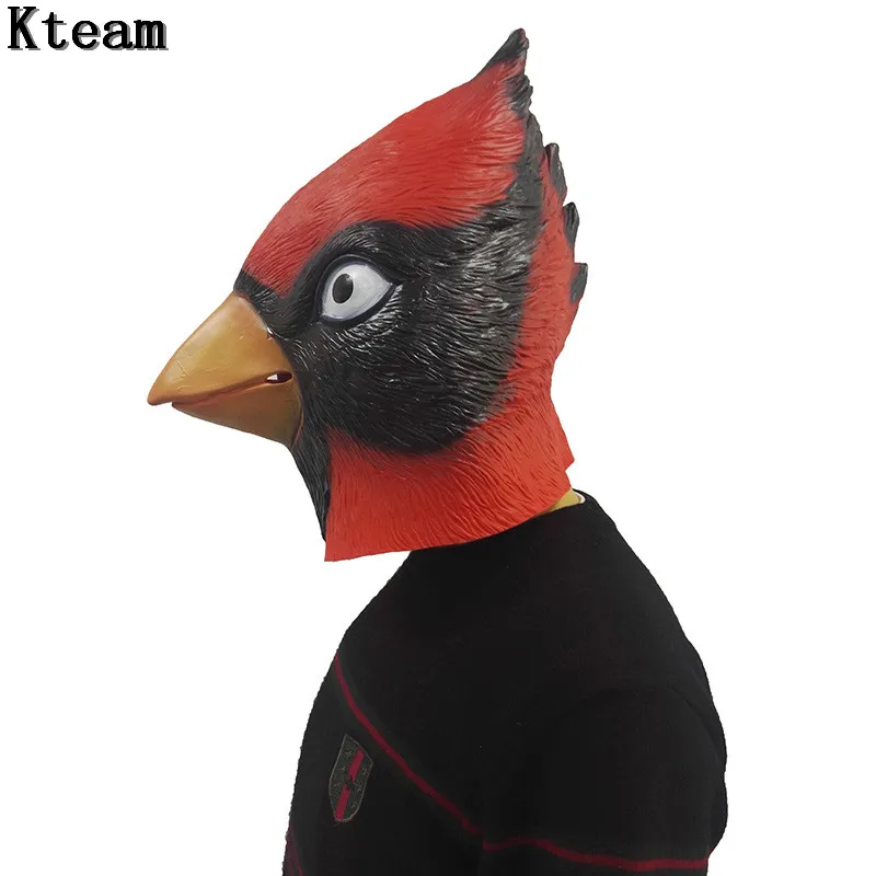 Новые забавные вечерние Косплэй новый дизайн 3D мягкий Зонт с красной птицей