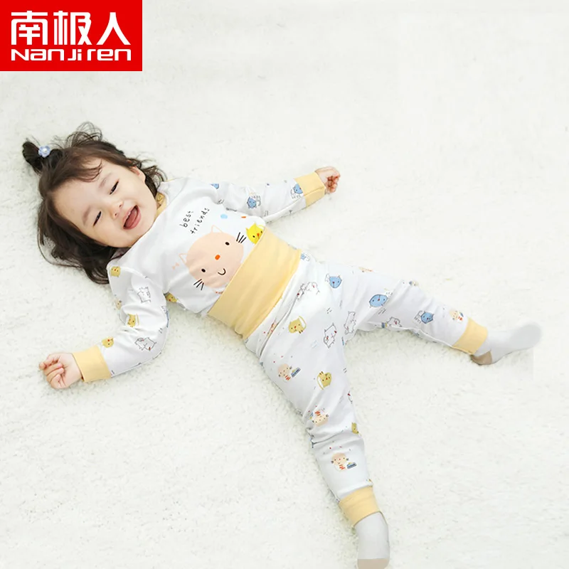 Nanjiren кардиган для новорожденных мальчиков и девочек детский костюм хлопковое