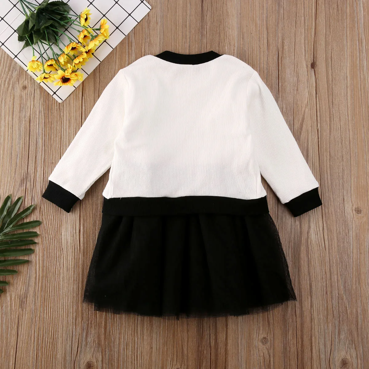 Комплекты модной одежды для маленьких девочек верхняя одежда с длинными