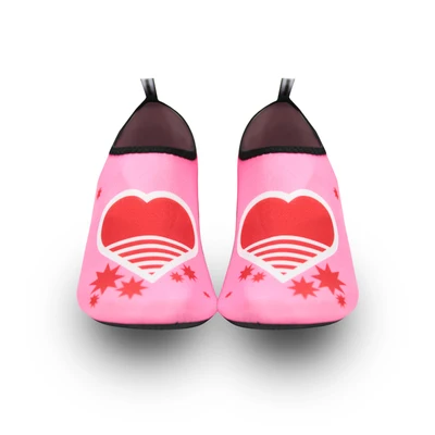 Pink love BONJEAN/пляжные кроссовки; обувь унисекс; Латентная обувь для плавания, вождения, фитнеса, отдыха, босиком, морского спорта, дайвинга - Цвет: Pink love